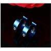 Vnox Orecchini a Cerchio Carini per Donna Uomo Acciaio Inossidabile Ear Cuff Brincos Huggie Gioielli