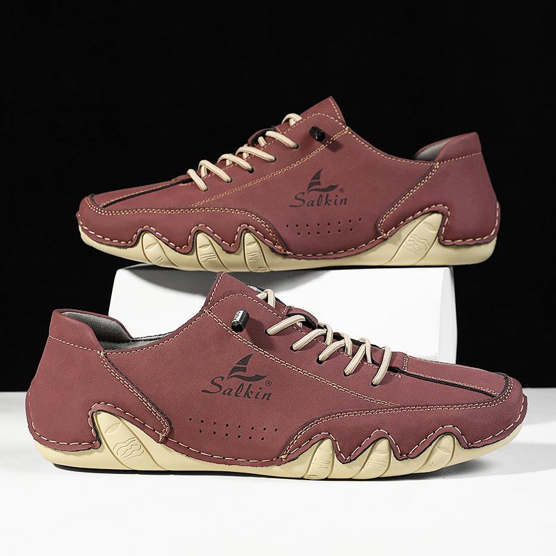 Popular Independent Station Men's Shoes Land Boys Men's Casual Shoes Martin Shoes Octopus Large Size Men's Shoes
