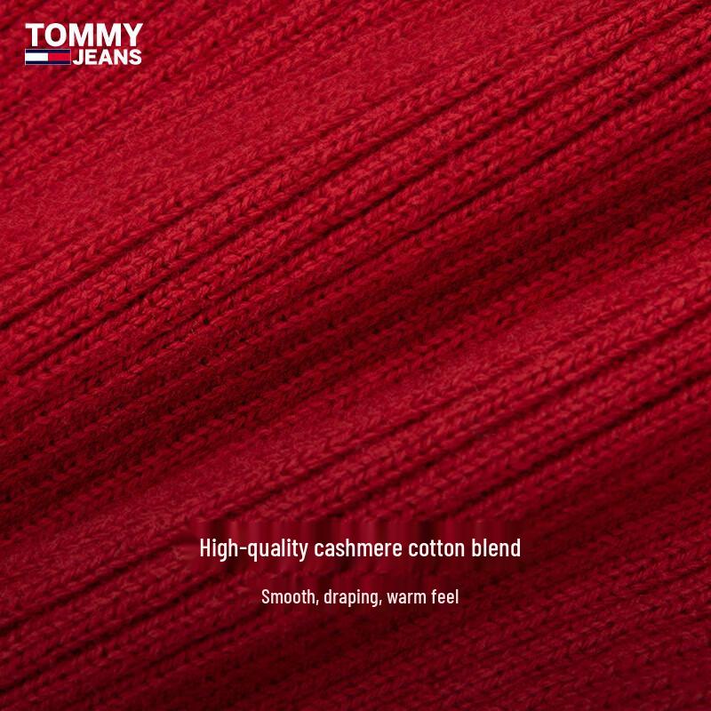 TOMMY JEANS Women's Cotton Cashmere Blend Knit Cardigan