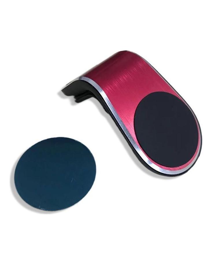 Cross-Border Car Phone Holder: Magnetic Air Vent Mount with L Bracket Clip