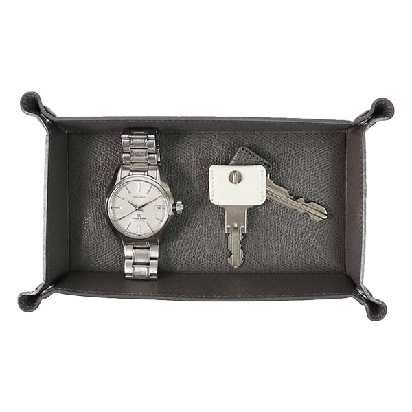 Color Chart Leather Tray 84 Anchor Gray