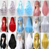 80cm Lange Wellenperücke in Lebhaften Farben Hochtemperaturfaser Ideal für Cosplay-Veranstaltungen