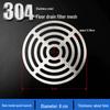 Stainless Steel Bathroom Floor Drain Hair Catcher & Anti-Clog Filter Mesh Cover