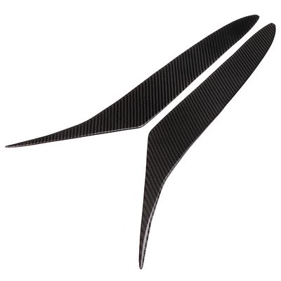 Headlight Eyebrow Carbon Fiber Front Lamp Eyelids Trim Stickers Fits for Mazda RX8 Coupe 20042008