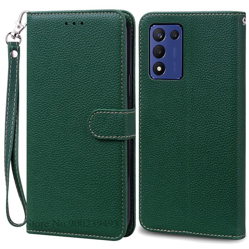 For Realme Q3S Case Flip Leather Wallet Cover For Realme Q3s Case Soft Silicone Book Wallet For Realme Q3s Cover Coque Fundas