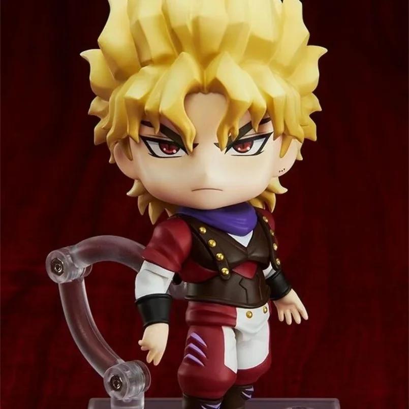 10cm #1624 Q Version Anime Bizarre Adventure Figur Dio Brando PVC Actionfigur Sammlermodell Spielzeug Kindergeschenk