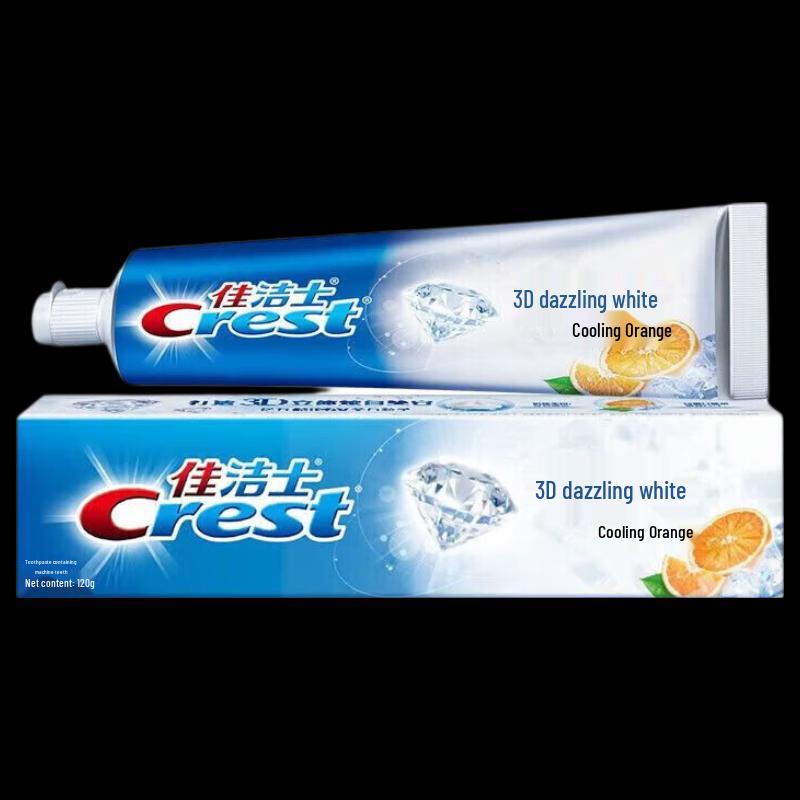 Crest 3D White Fresh Orange Toothpaste