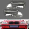 Car Headlight Light Lens Covers Shell for BMW 3 Series E46 318i 320i 325i 02-05 4 Doors Sedan 1pcs