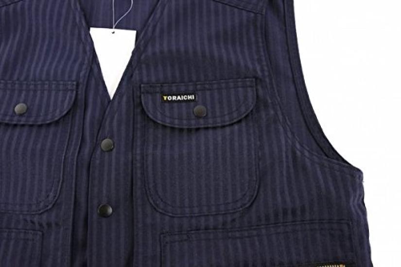 Toraichi 7160 Series Top Vest Tobi Size Sumi Gray [Toraichi] (7160-611) Workwear, Workwear, Nikkapokka, Toraichi, Clothing, M, 77,