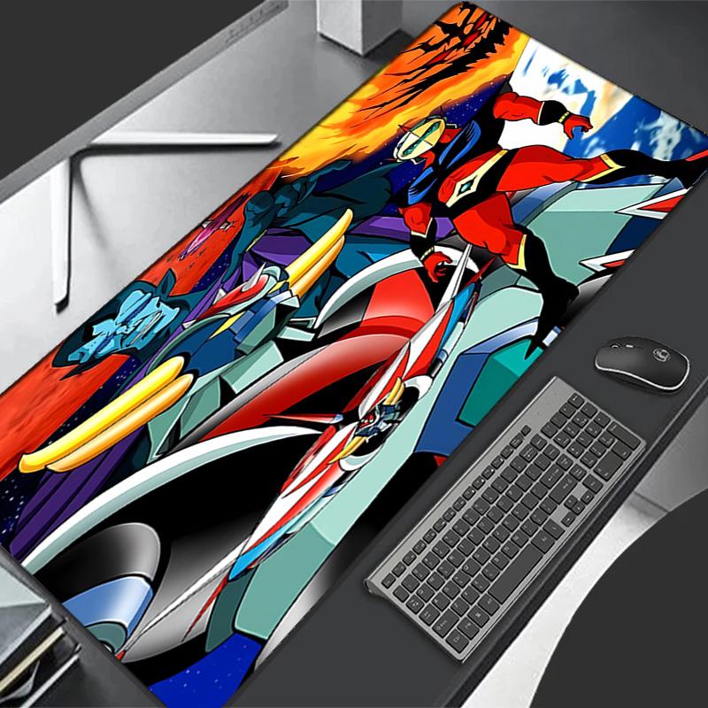 UFO Robo Grendizer Theme Premium Non-slip Mouse Pad with Stitched Edges,Durable Rubber Material,for Desktop & Gaming Great Gifts