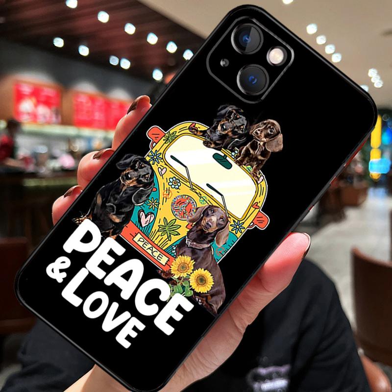 French Bulldog Beagle Dogs Pattern For iPhone 12 11 14 13 Pro Max Mini XS Max XR X SE 2020 6S 7 8 Plus Case Phone Back Cover