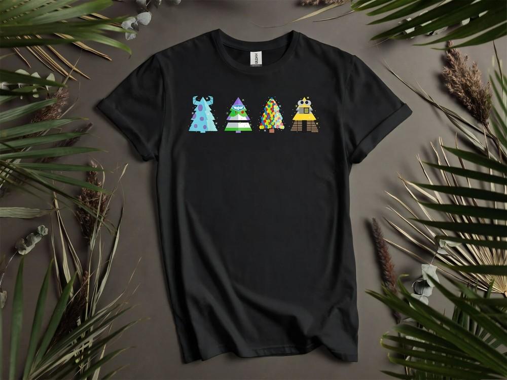 

Christmas Trees Monsters Inc Wall E Very Hoodie Tshirt Men Women Unisex AD996 L