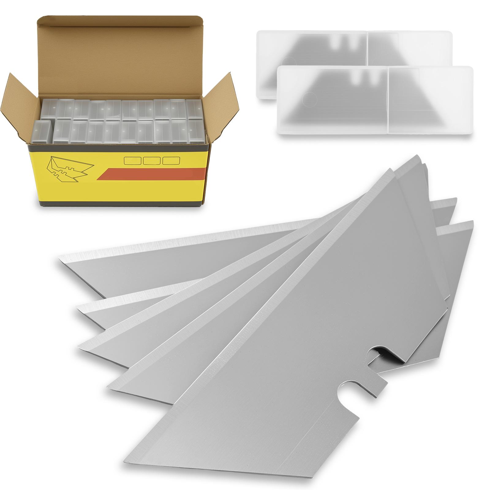 200Pcs Trapezoidal Blade Replacement Blade Art Craft CutterTool Multifunction Office Supplies Carving Supplies Multi Function