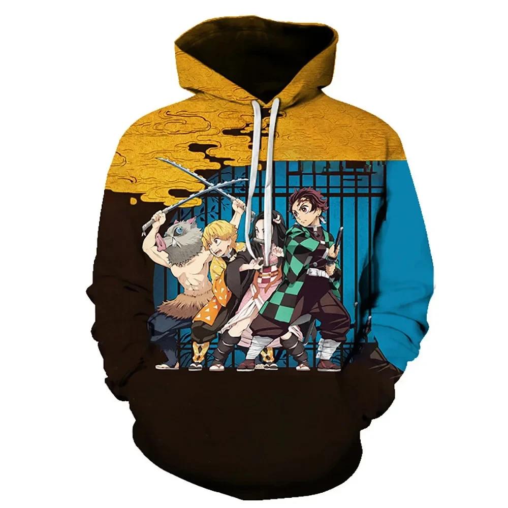 3D Digitaldruck Sweatshirt Anime Hoodie für Männer, Frauen und Jugendliche
