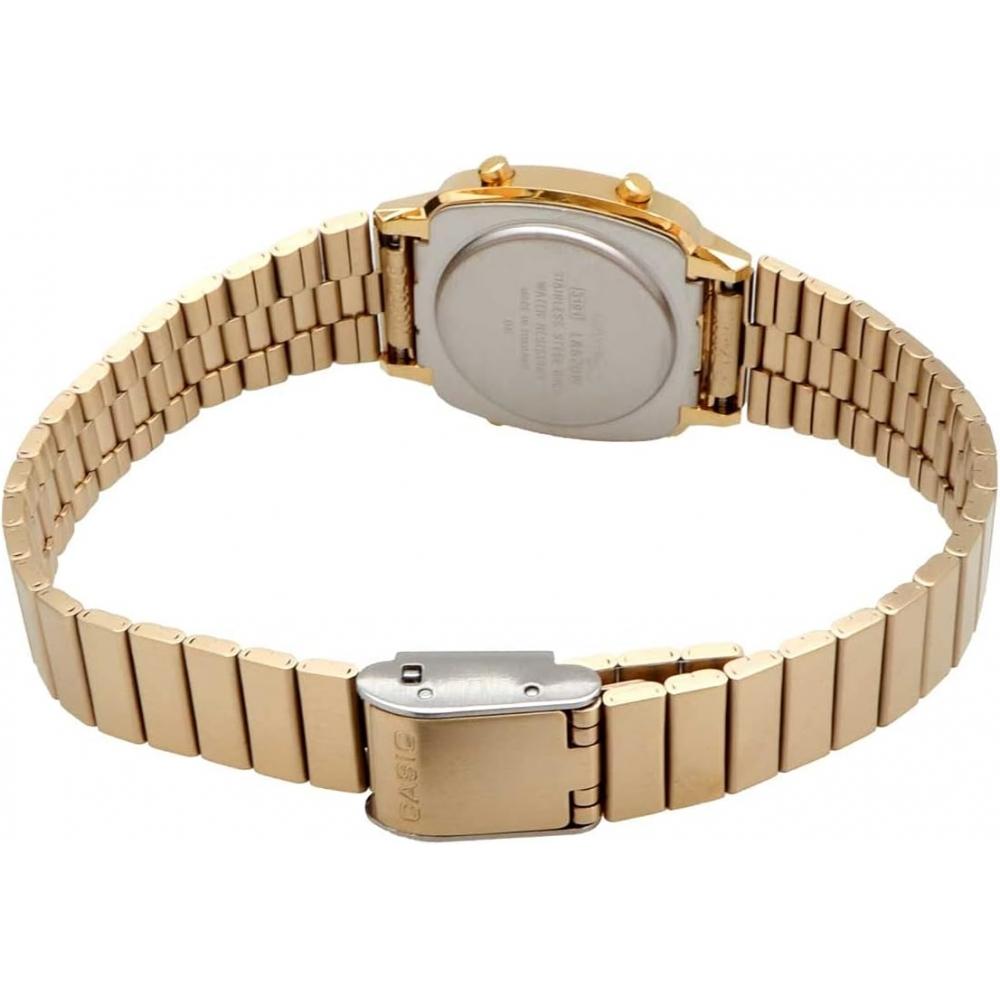 [CaSio] CaSio Women S Digital New deSign La670wga 1 Gold X Black overSeaS Model [parallel Imported Product] Gold X Black La670wga 1