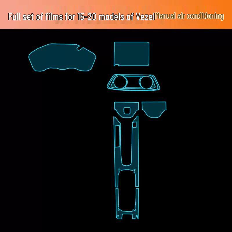 Honda Vezel Interior Protective Film & Headlight Film Kit