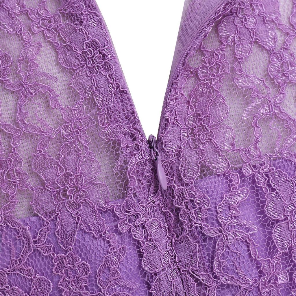 Girls Sleeveless Lace Chiffon Flower Wedding Bridesmaid Dress Junior Ball Gown Formal Party Pageant Maxi Dress