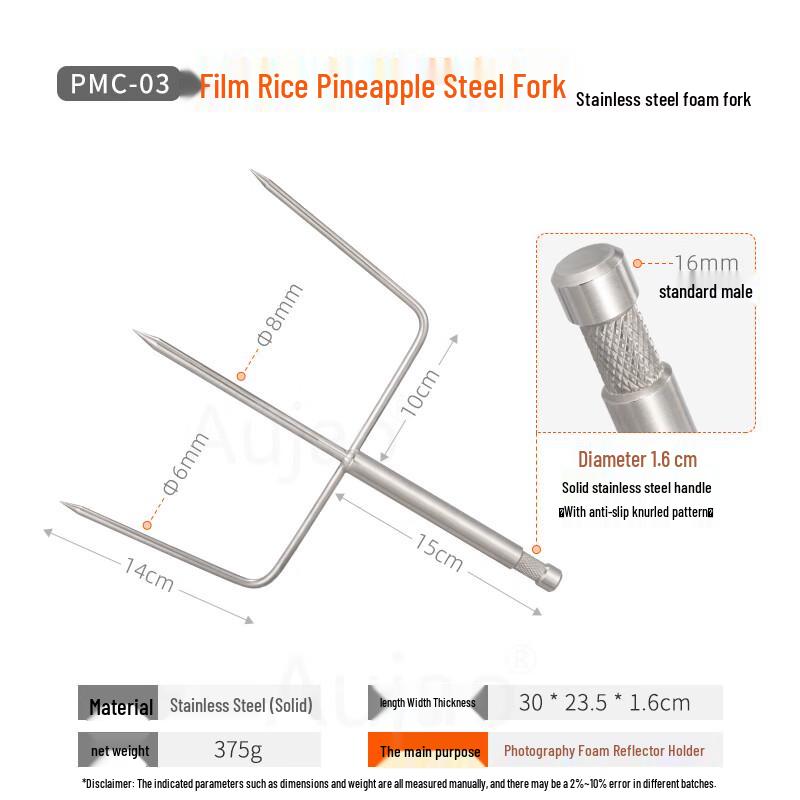 Film Set Three-Pin Steel Fork