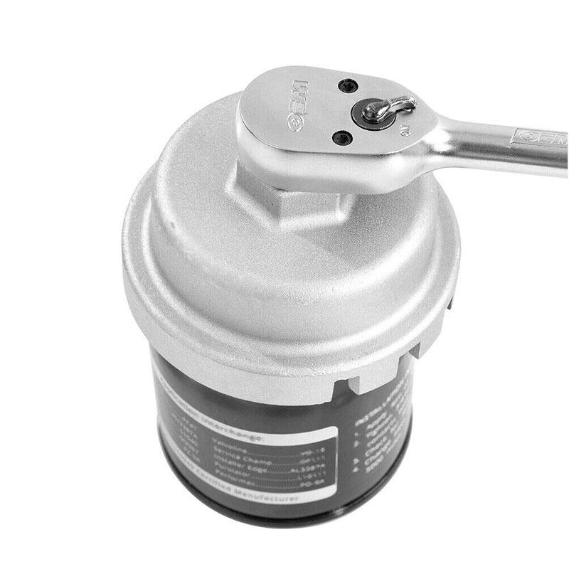 Oil Filter Wrench for Toyota & Lexus 4 Cylinder Prius Matrix Rav4 Auris Corolla Highlander Avalon Camry - Fits 3/8" & 1/2" Drive