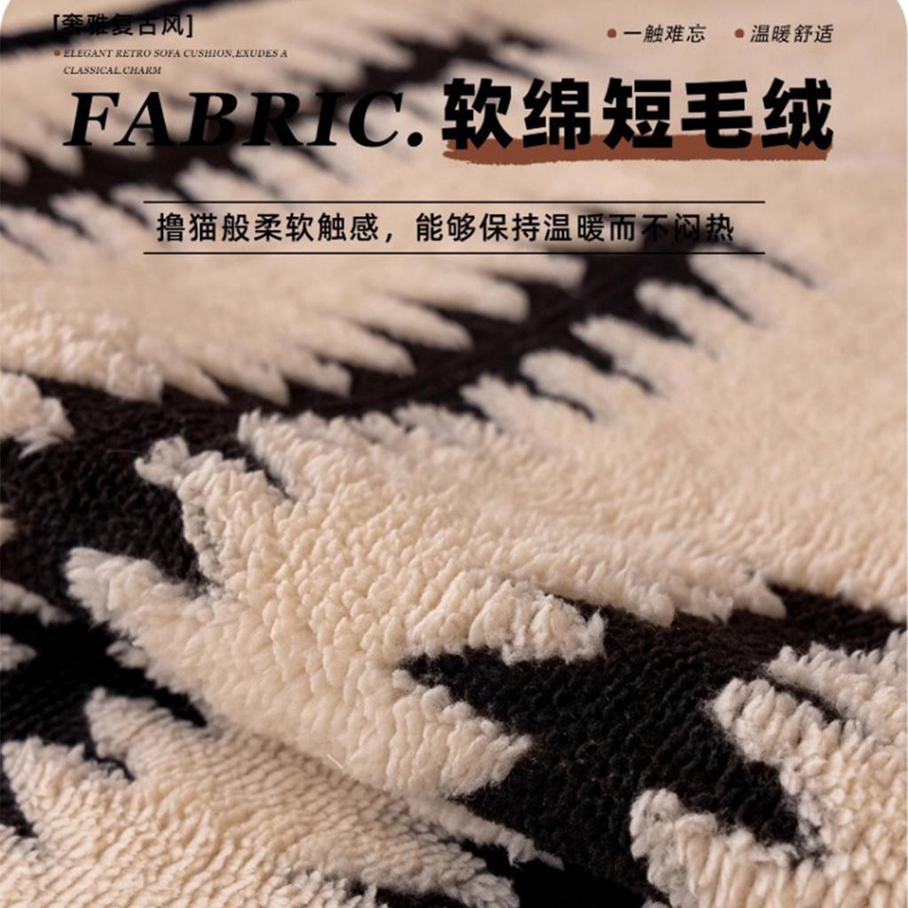 Autumn And Winter Plush Sofa Cushion  New Light Luxury High-End Non-Slip Seat Cushion Popular Sofa Cover Cover Cloth Towel
