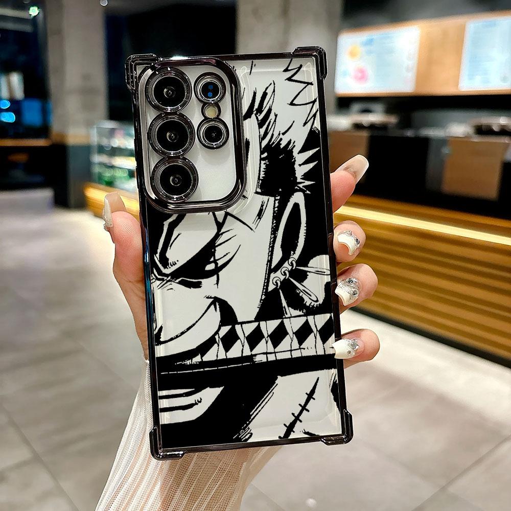 

Японское аниме O-One Pieces Чехол для Galaxy S26 Ultra Чехол для телефона Samsung S26 S25 S24 S23 S21 Ultra S20 FE S25 Plus 5G Защитный чехол Galaxy S20 Ultra