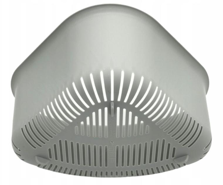 Corner kitchen sink drainer for vegetables and fruit 23x16.5 cm