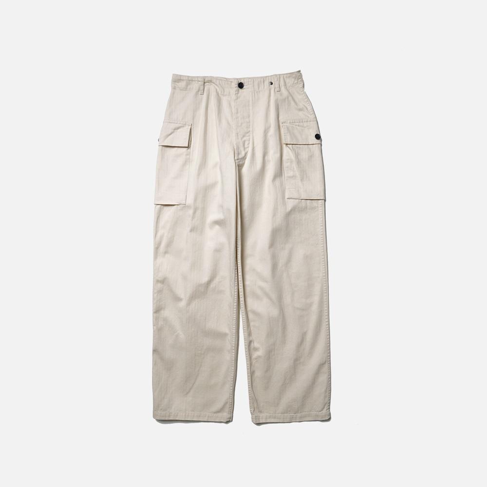 Waiemssielkeiwai Us M-43 Hbt Cargo Pants - Natural