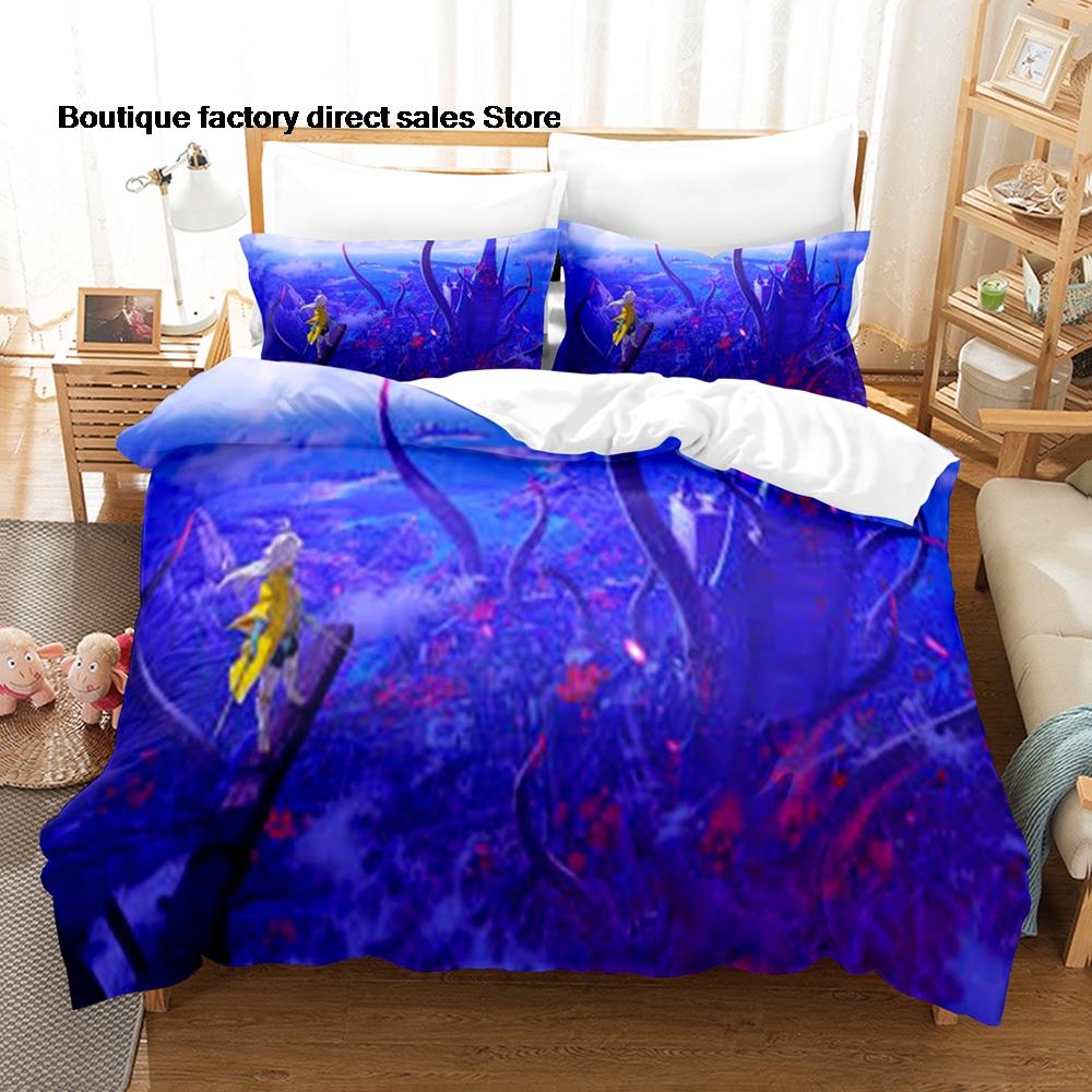 The Seven Deadly Sins Bedding Set 3D Printed Duvet Cover Pillowcase For Otaku Bedroom Home Textile Twin Full Queen King Size