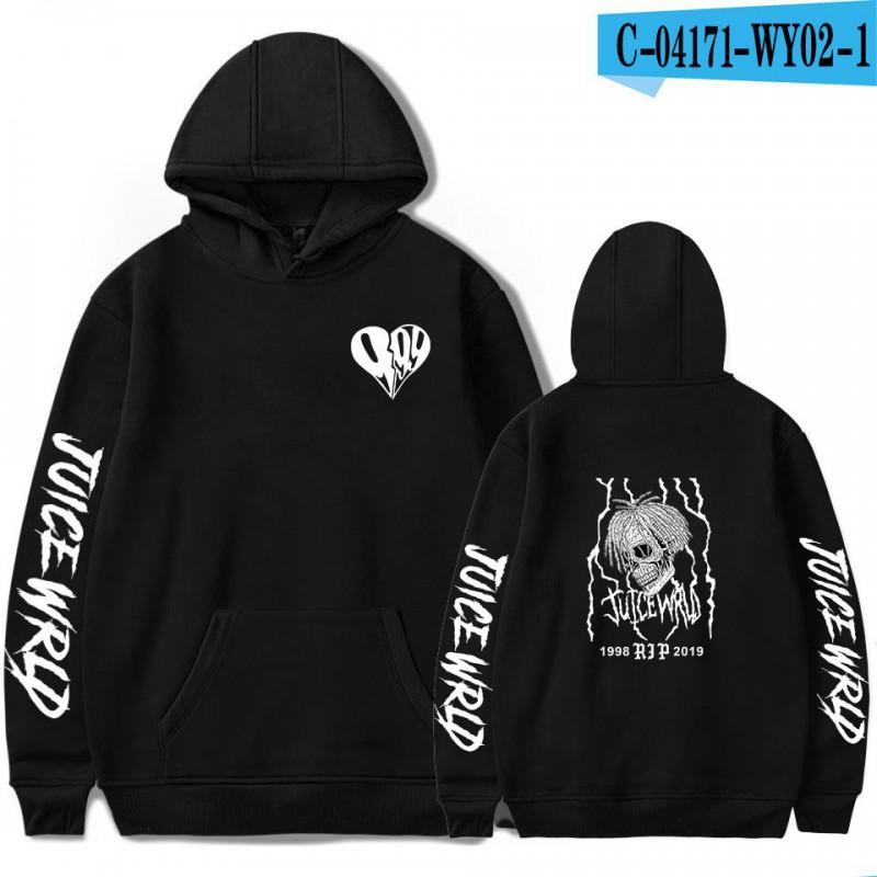 Juice WRLD Inspired Hoodie Men Women Oversized Streetwear Sweatshirt With Graphic Print Casual Pullover