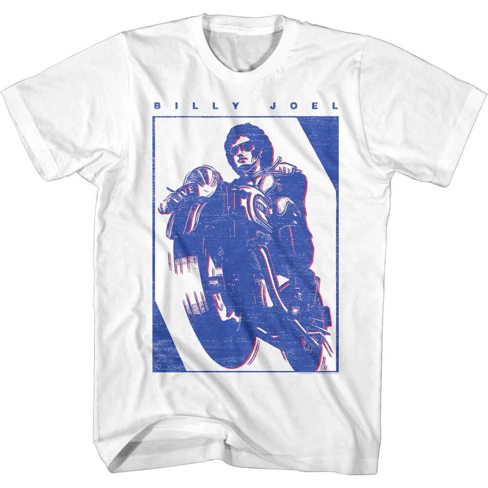 Billy Joel Motorcycle Men s T Shirt M