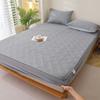 1PC Home Mattress Cover Waterproof Thickened Quilted Waterproof Bed Cover Breathable Fitted Bed Sheet  (No Pillowcase)