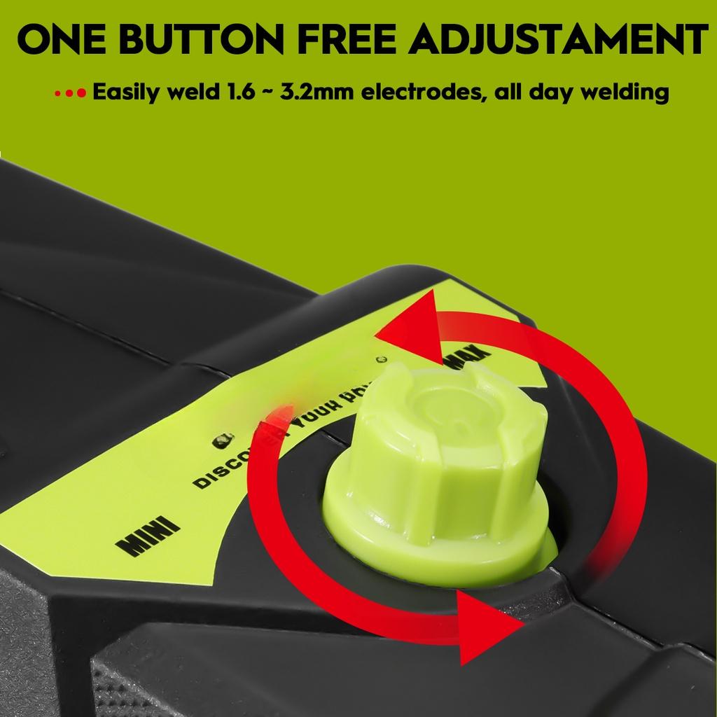 4100W Automatic Digital Intelligent Current Adjustment Welder Handheld Arc Welder Semi-automatic Welding Machine