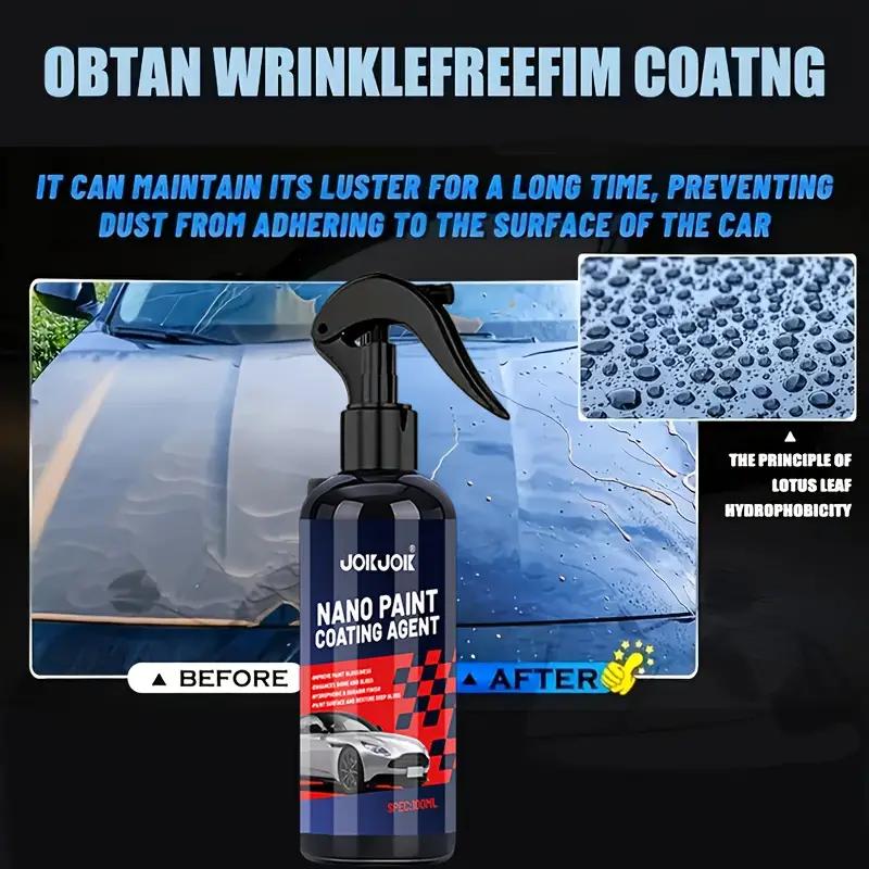 JOKJOK 3-in-1 Magnetic Spray Car - Nano Polishing, High-quality and Scratch Resistant Formula, High-definition Definition Gloss,