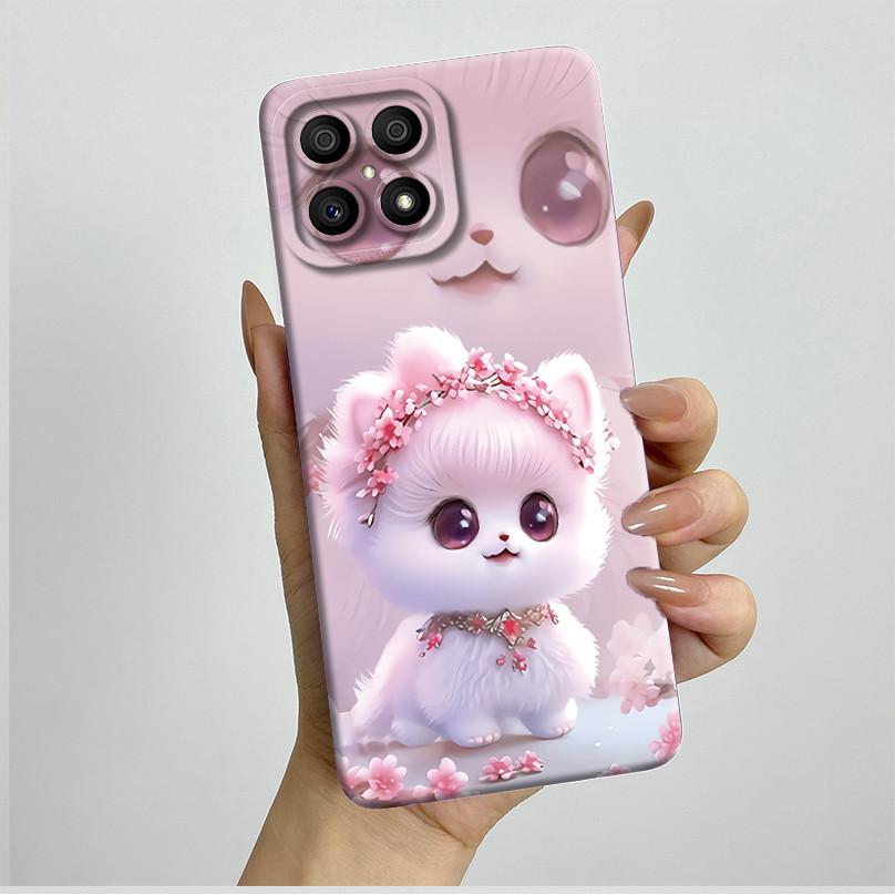 Phone Case For Honor X8 4G Case Aesthetic Luxury Protective Full Coque HonorX8 Soft Silicone Funda For Honor X 8 X8 Back Cover