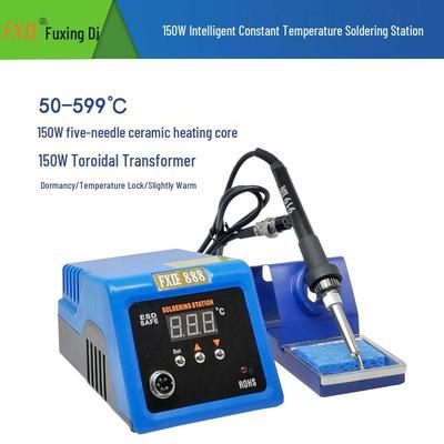 FXDE888 Adjustable Temperature Ceramic Core Electric Soldering Iron Station