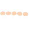 5Pcs Powder Puff Soft Texture Washable Good Powder Grasping Three Colors Available Face Makeup Powder PuffOrange