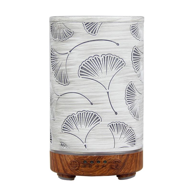 Top-Fill 100ml Luftbefeuchter Leiser Kaltnebel Ultraschall-Luftbefeuchter Aroma-Diffusor Automatische Abschaltung für Schlafzimmer Zuhause Baby