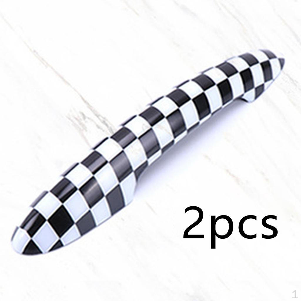 

2 шт. Зовнішня накладка на двері автомобіля для R50 R52 R53 R55 R56 R59 Наклейки Black White