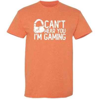Can’t Hear You I’m Gaming Headset Funny T Shirt | Attitude Mens Graphic Tees Built for Style Novelty Funny T Shirts for Men
