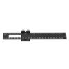 Aluminum Alloy Adjustable Slide Stop Ruler Slide Stop Precision Pocket Ruler  For Engineers