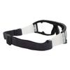 Sports Goggle Impact Resistant Fog Proof Safety Basketball Glasses with Adjustable Band for Running Cycling Black
