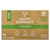 Happy Elephant, Prací listy, Bez parfemace, 30 listů, 80 g (2,82 oz)