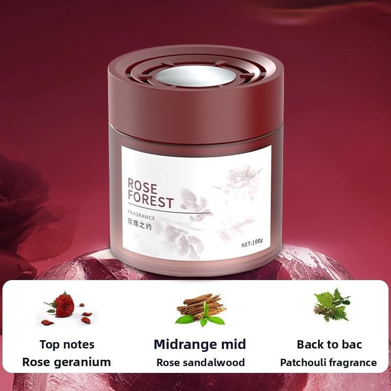 

Премиальный долговечный автомобильный освежитель воздуха твердый дезодорирующий аромат для автомобилей Roses' Promise