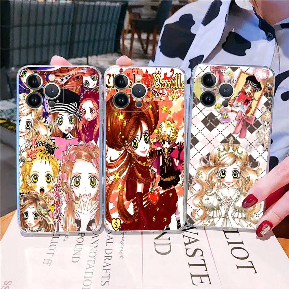 Anime Sugar Sugar Rune Phone Case For IPhone 11 13 16 12 17 14 15 Pro Max Plus Soft Clear Back Cover Coque