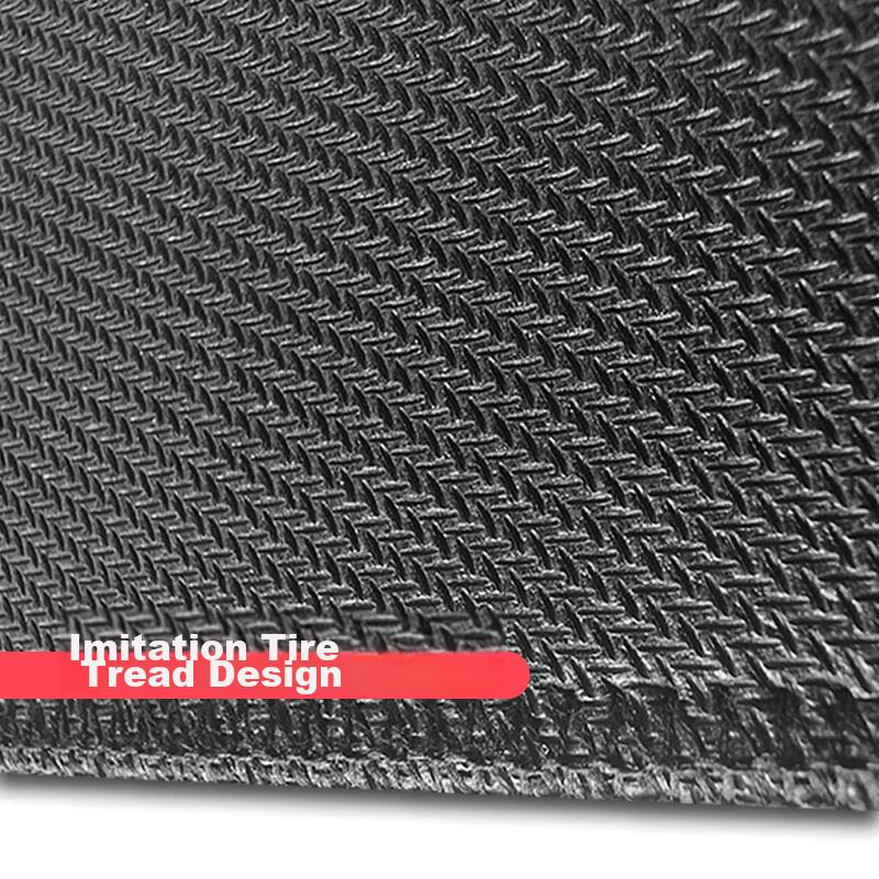 LESAILES Mouse Pad, Smooth for FPS, Textured Fine Surface Jacquard Design, Large Size with Locked Edges, Computer Desk Mat, Light Gray, 460*400*4mm
