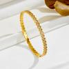 2026 Diamond-encrusted Rhombus Niche Design Bracelet for Women, Light Luxury, Simple and High-end Ins Wind Bracelet