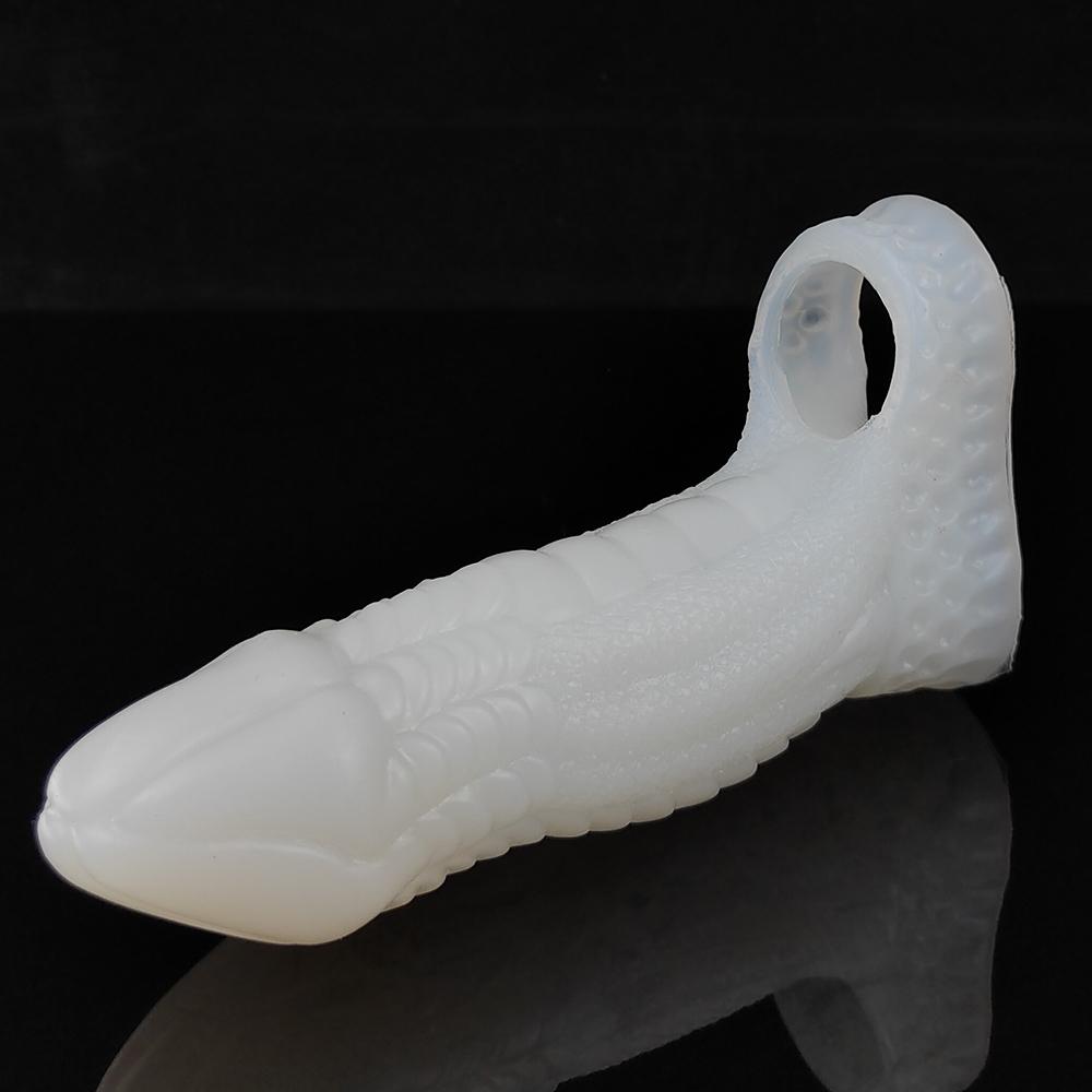2022 Other Sex Products Monster Penis Sleeves Silicon Penis Extender for Men
