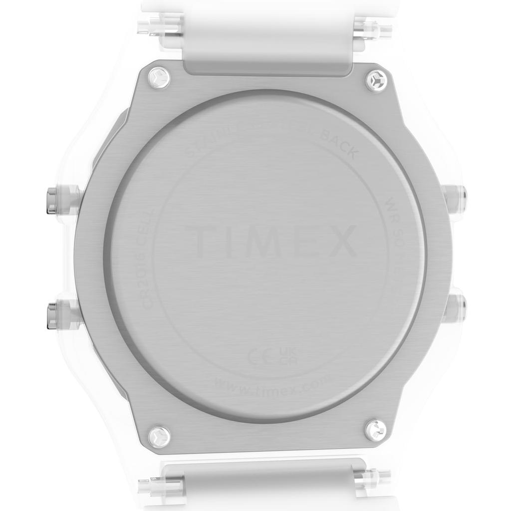 TIMEX T80 Watch Quartz 30M Water Resistant Acrylic Clear Dial TW2Y36400 Unisex [TIMEX] [Authentic]