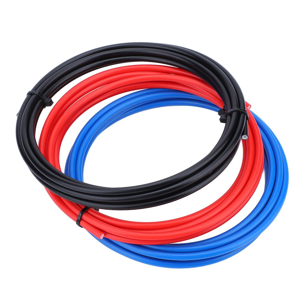 3 Piezas Manguera de Freno de Disco Hidráulico Alta Resistencia Resistente al Desgarro Manguera de Aceite de Freno de Bicicleta de 5 mm para Montaña