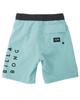 Billabong Kids' Solid Color Logo Trunks with Inner Mesh